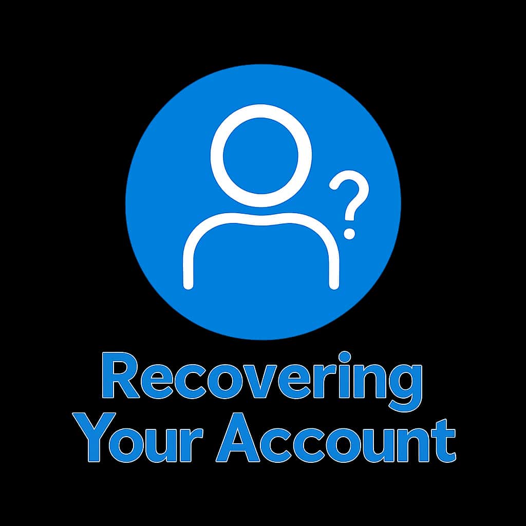 An icon representing the recovery of a Vang66 account.