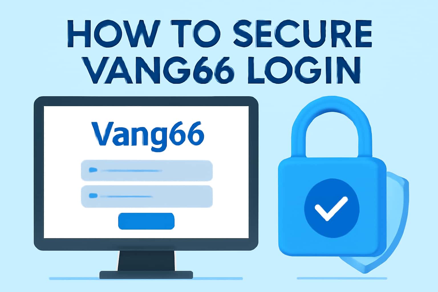 An illustration emphasizing the importance of securing Vang66 login credentials in a professional setting.