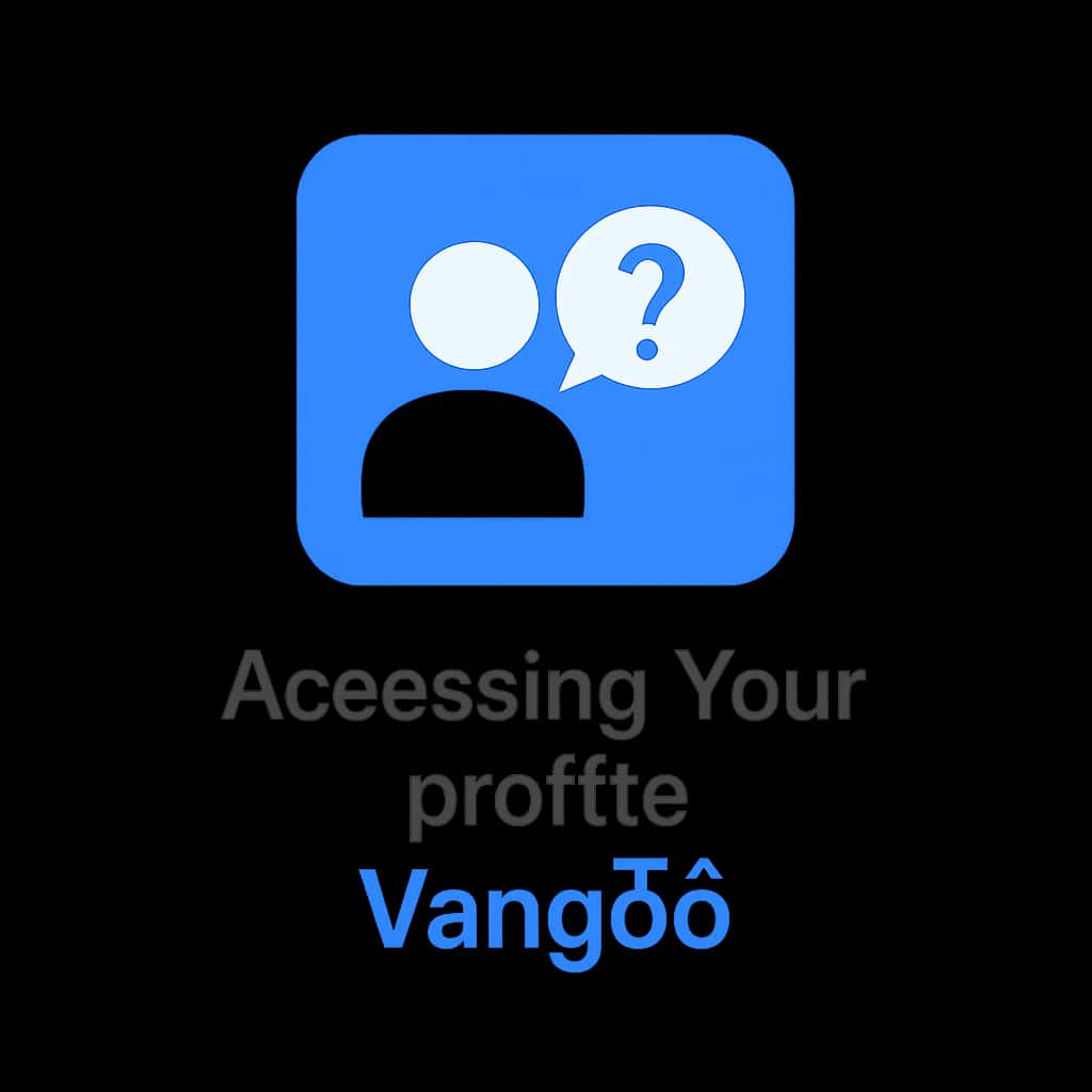 A conceptual badge representing support for accessing a Vang66 profile.