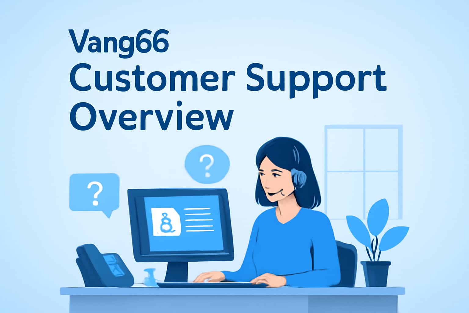A visual representation of Vang66 Customer Support Overview