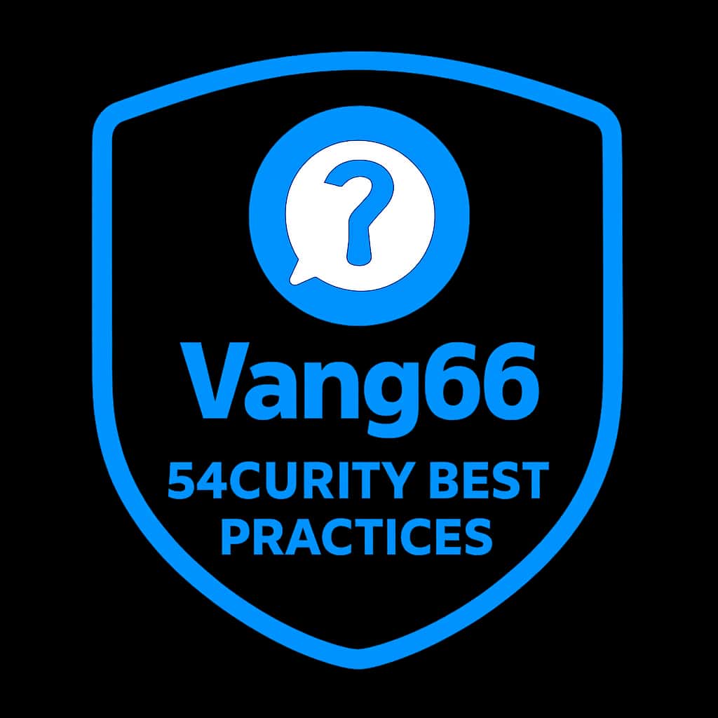 An icon representing Vang66 Security Best Practices.
