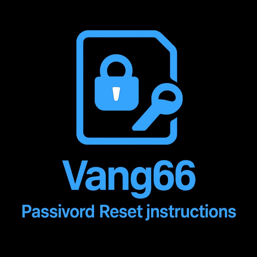 A clean icon representing the Vang66 password reset guide.
