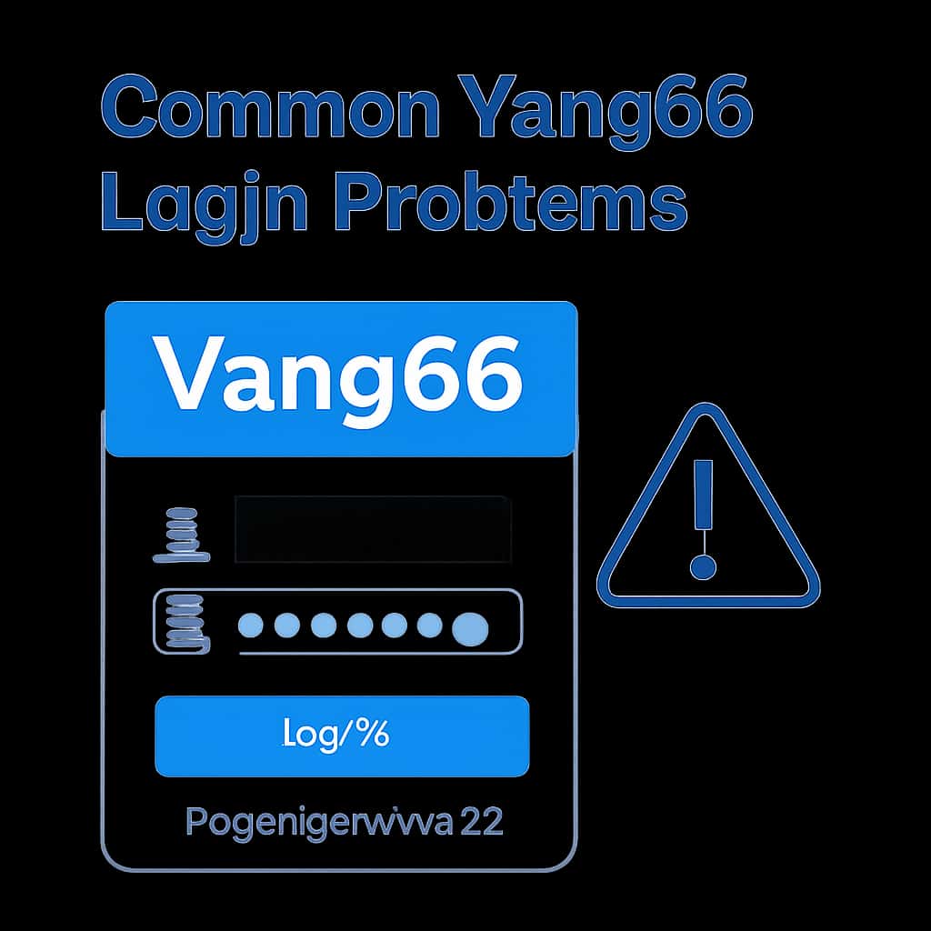 An educational diagram about resolving Vang66 login problems.